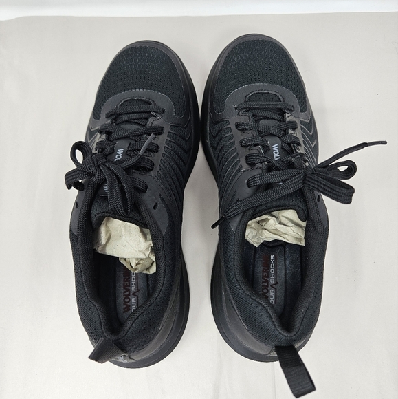 Wolverine Work Sneakers Womens Sz 9M Black Bolt Durashocks Lace Up Carbon Toe - Picture 6 of 12